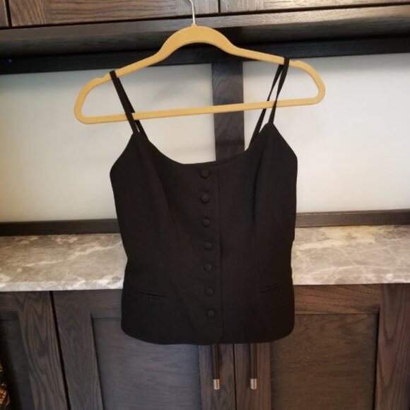 Kay Unger Top and Flowing Pants with Accent Scarf - Picture 2 of 7